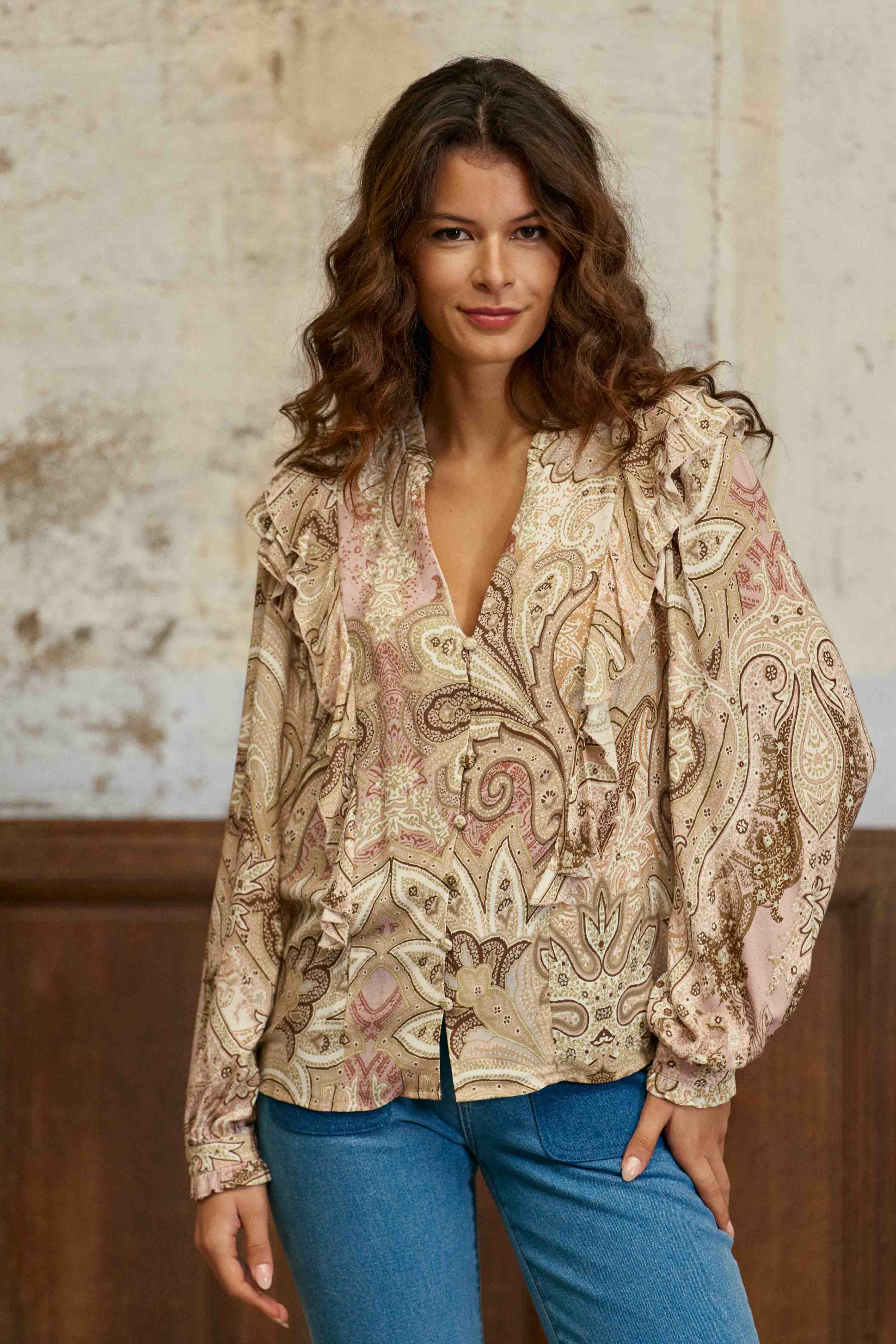 Berry - Blouse à imprimés - Image 3