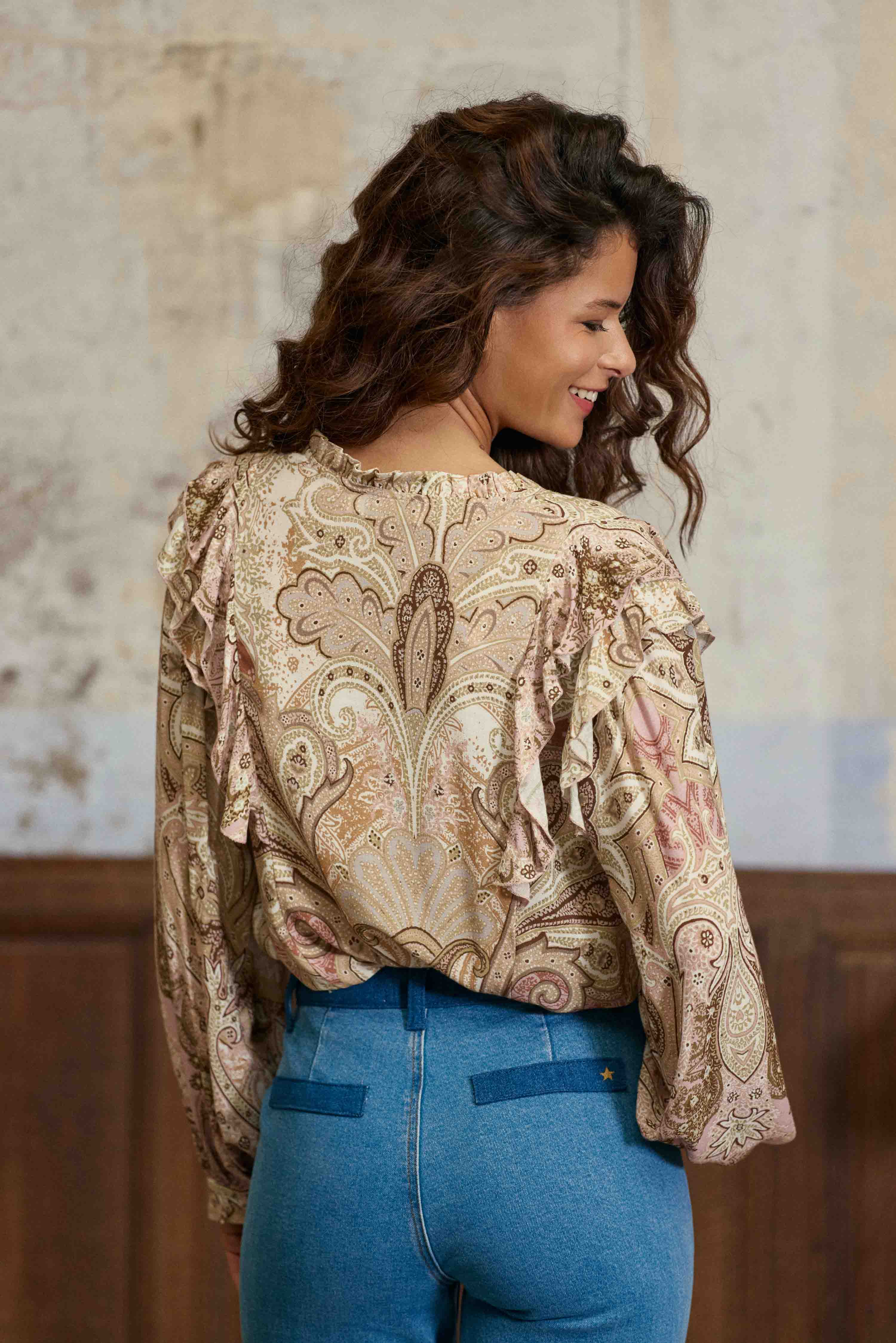 Berry - Blouse à imprimés - Image 4