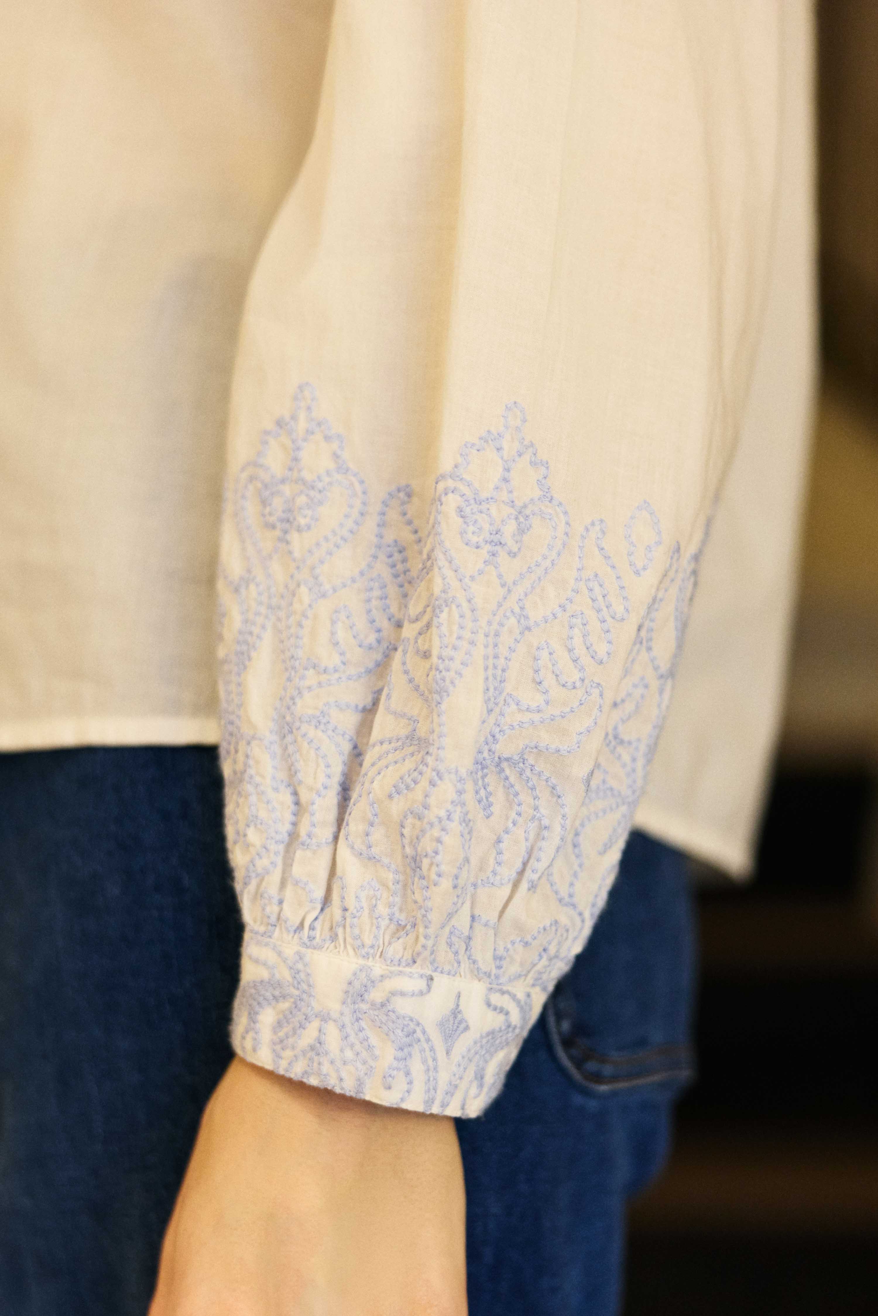 Bloy - Blouse brodée - Image 4
