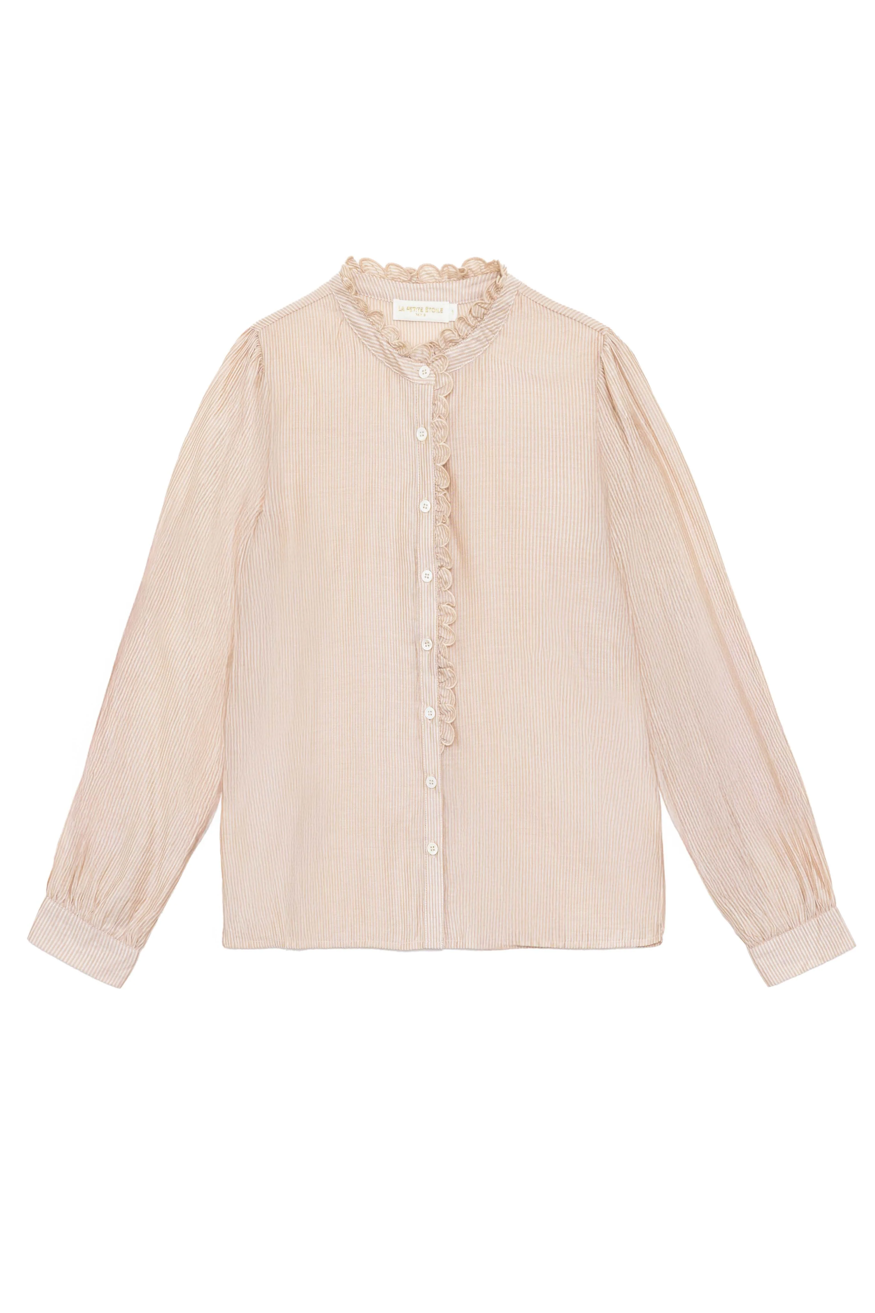 Boya - Blouse col officier à rayures - Image 6