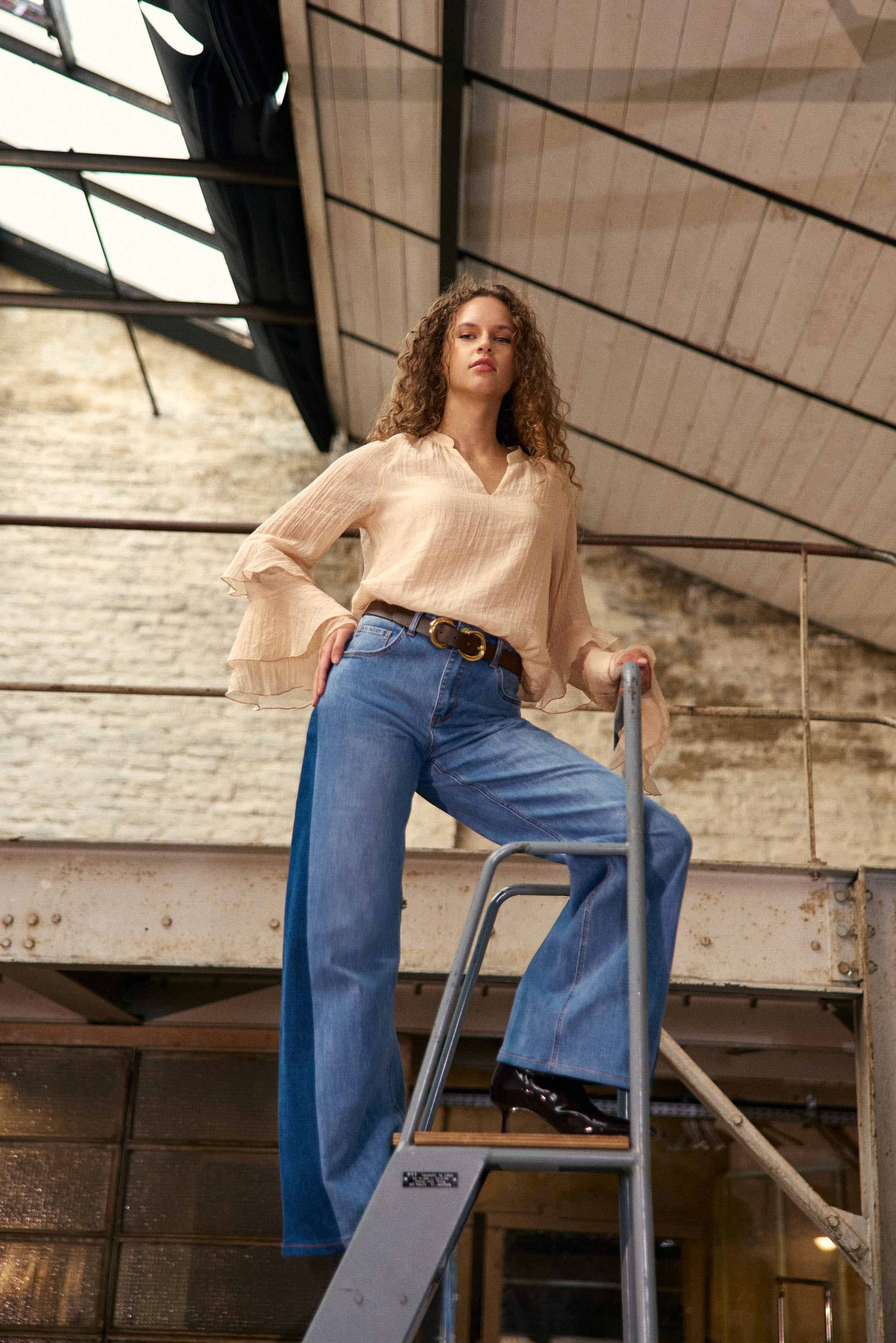 Brieta - Blouse à manches volantées - Image 6