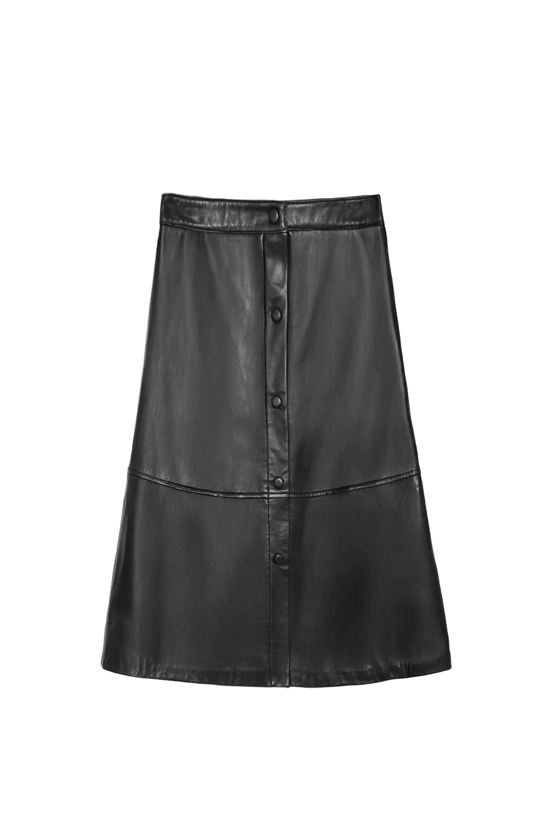 Jolene - Jupe midi en cuir - Image 5