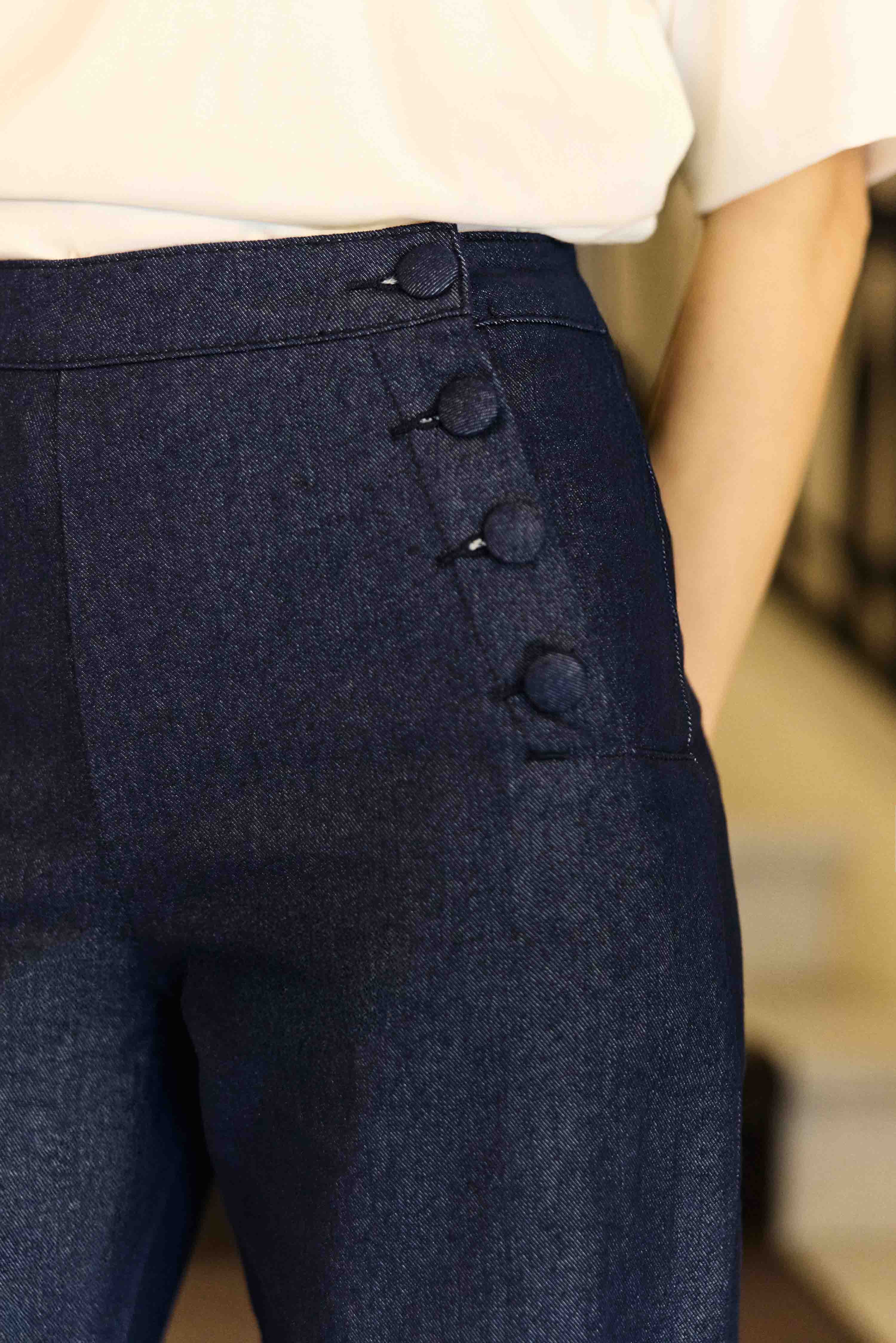Paulie - Pantalon droit denim - Image 4