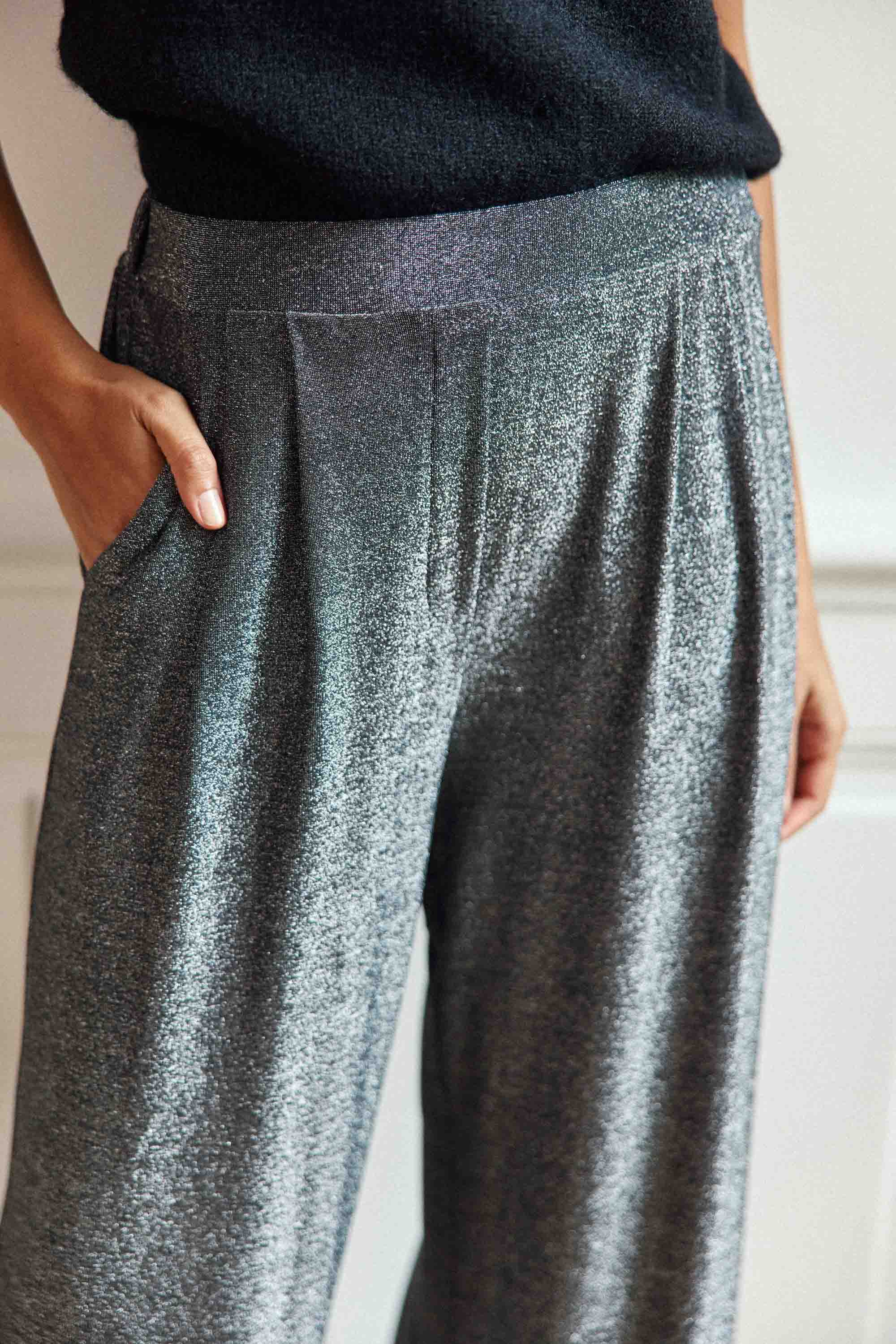 Pozo - Pantalon droit en maille - Image 3