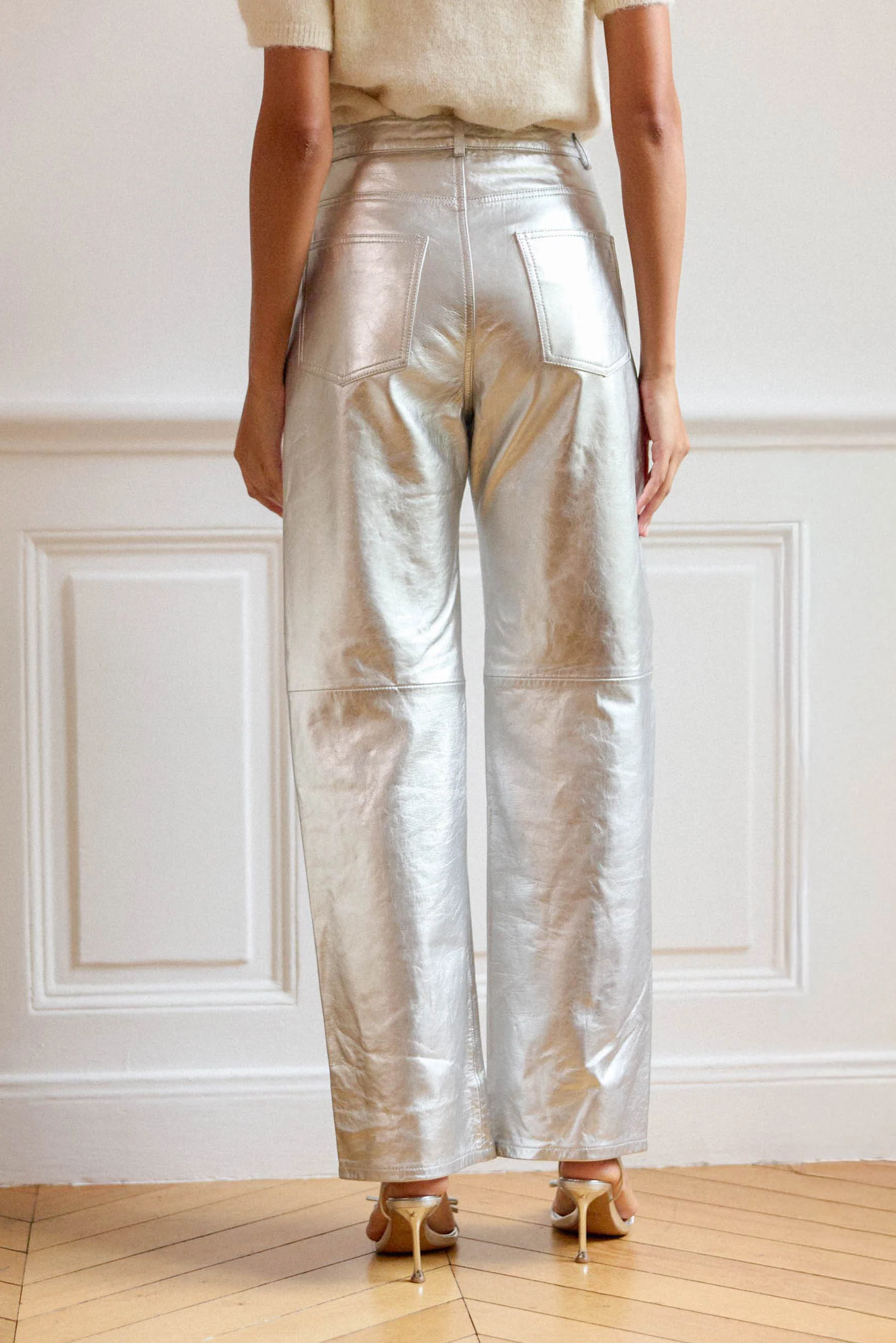 Zephyr - Pantalon droit en cuir - Image 4