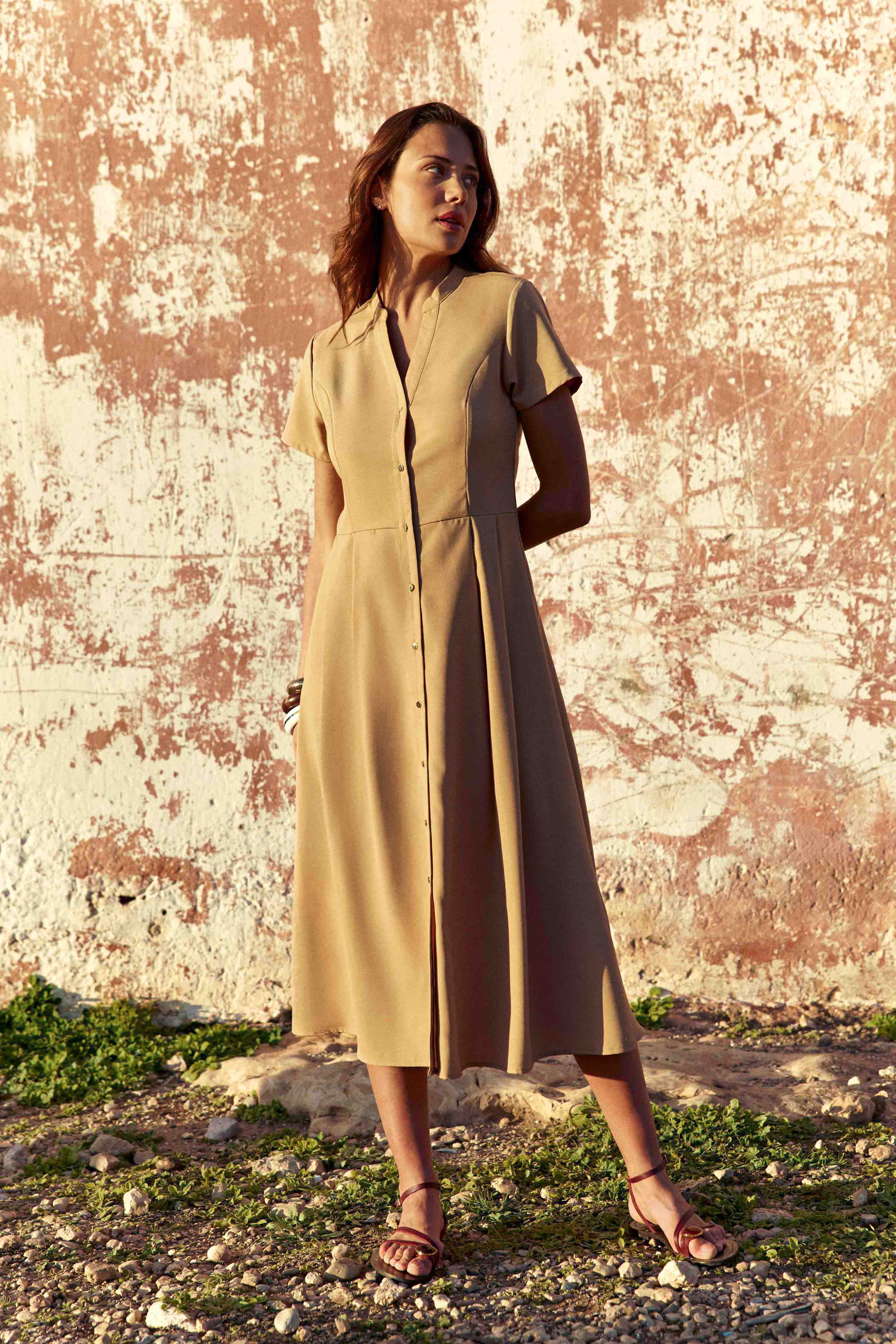 Rosie - Robe midi évasée - Image 5
