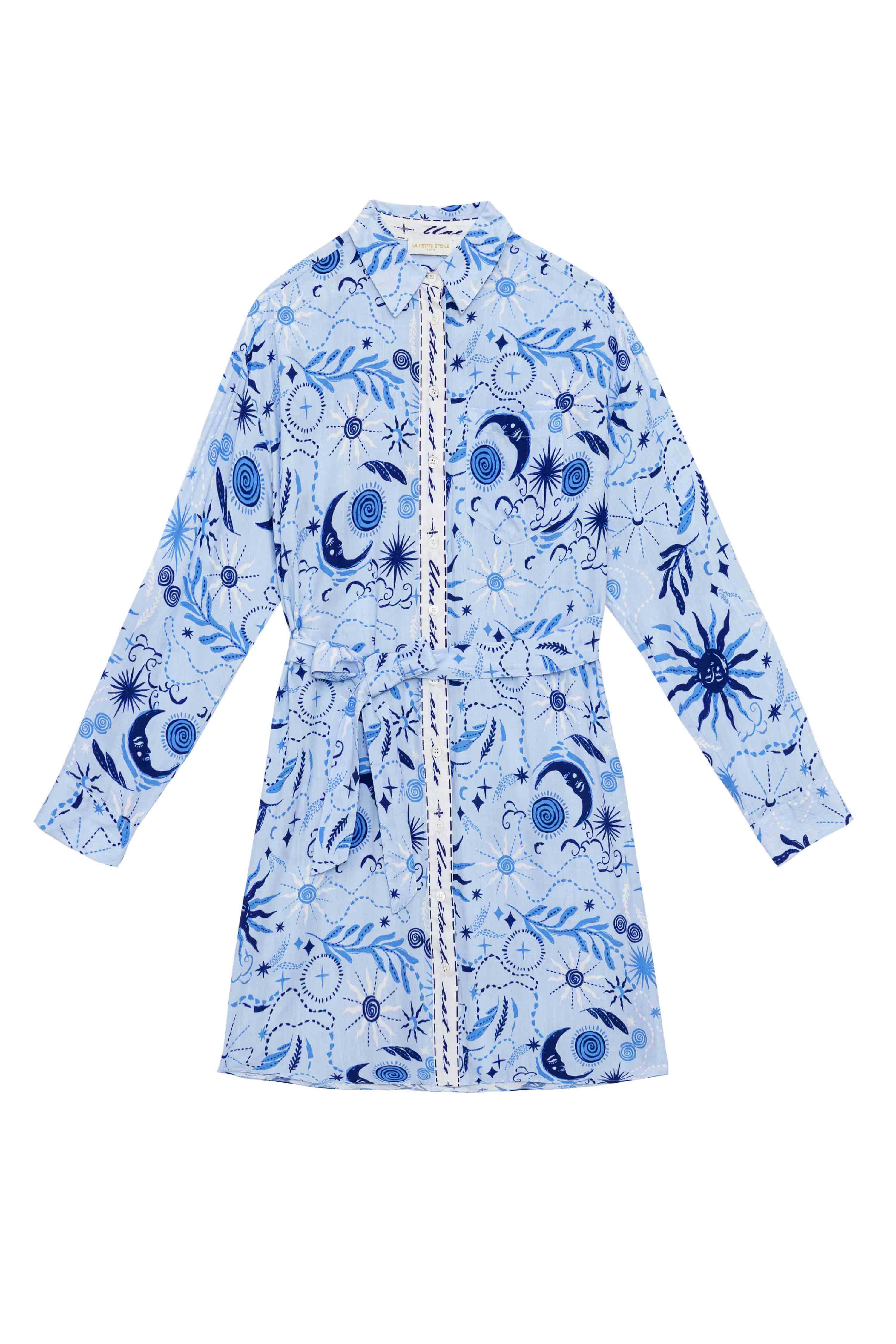 Ruan - Robe chemise à imprimés - Image 5