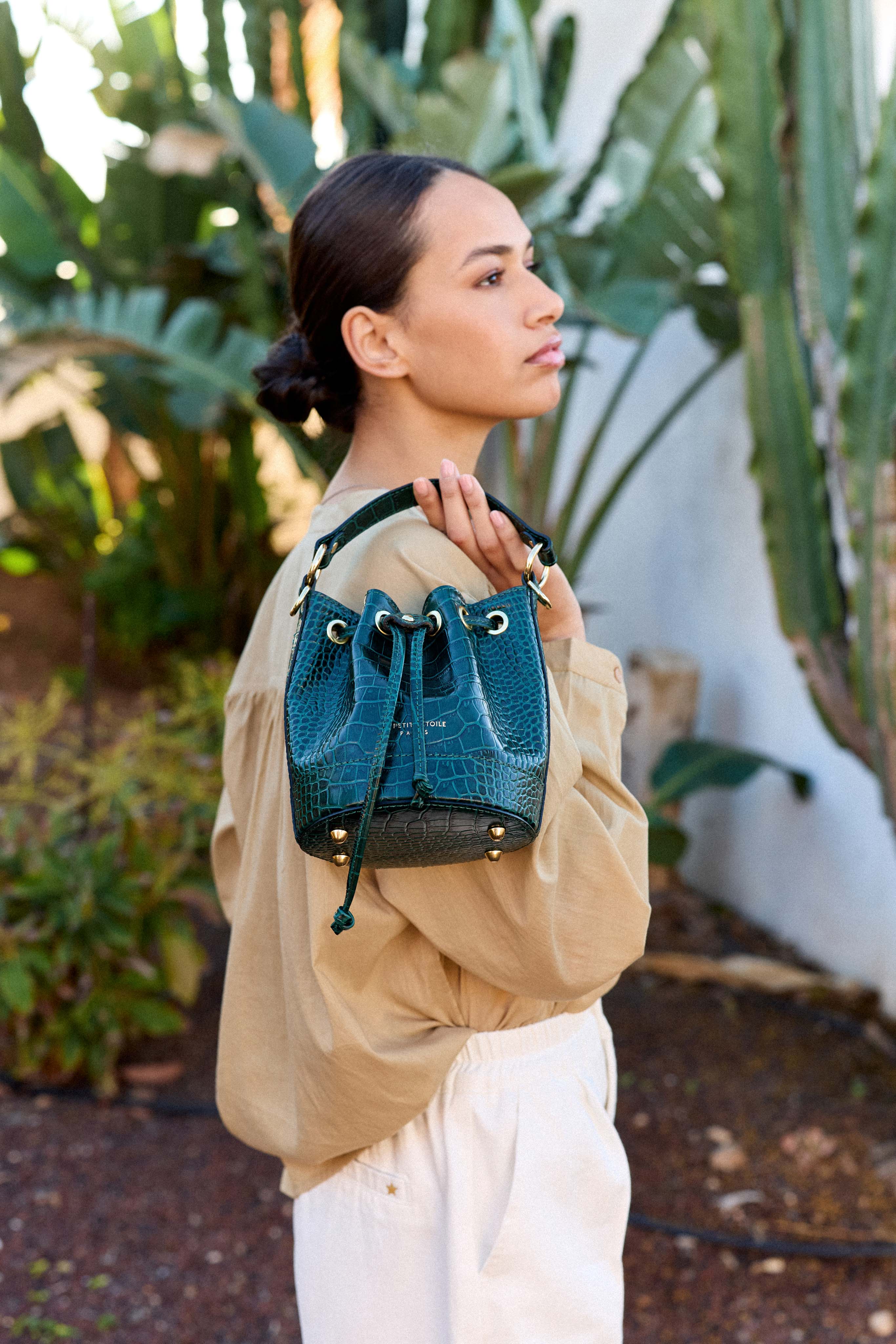 Aimmy - Sac cuir effet croco - Image 3