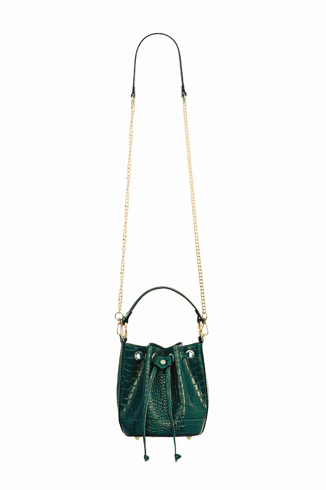 Aimmy - Sac cuir effet croco - Image 4