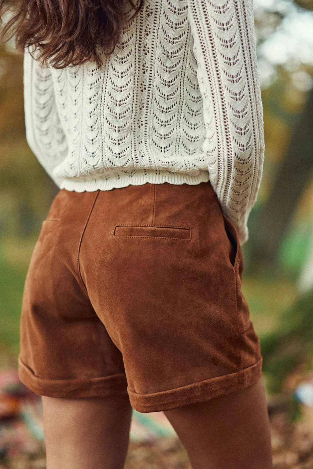 Sidra - Short en cuir - Image 4