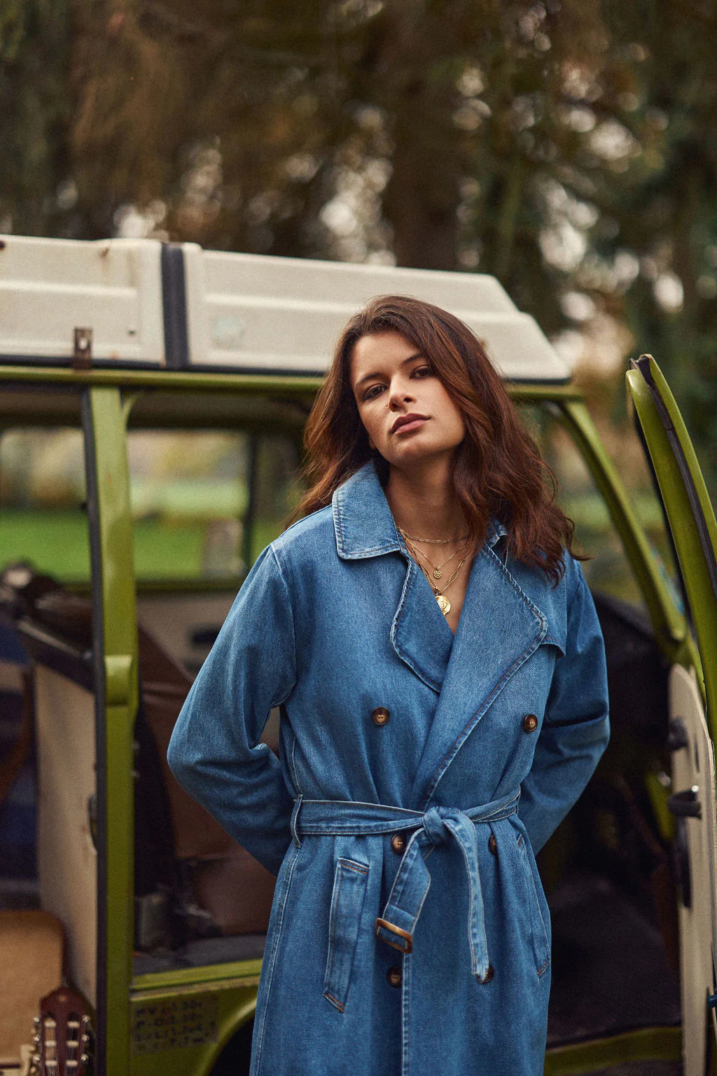Farago - Trench en denim - Image 5
