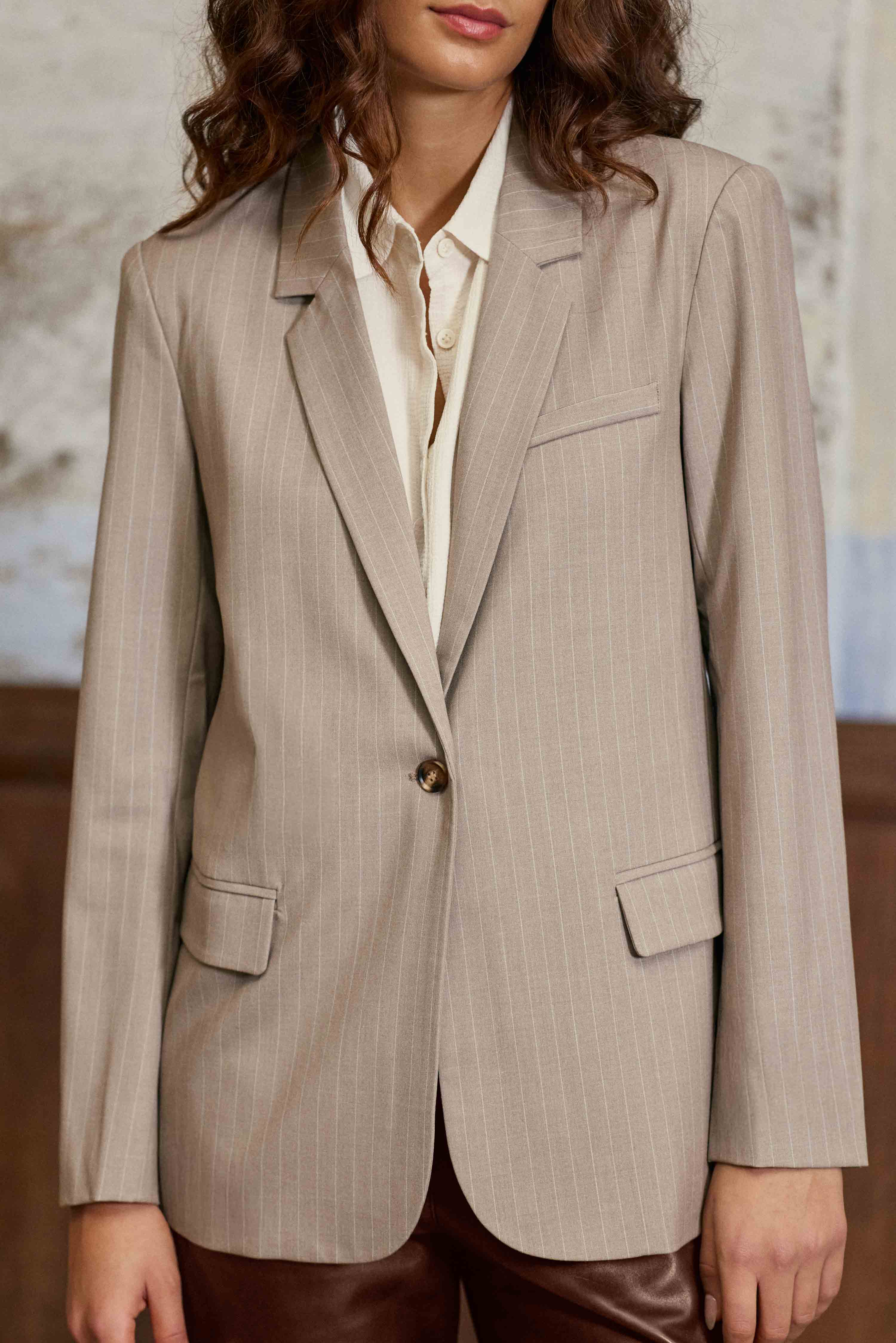 Vadal - Veste tailleur à rayures - Image 3