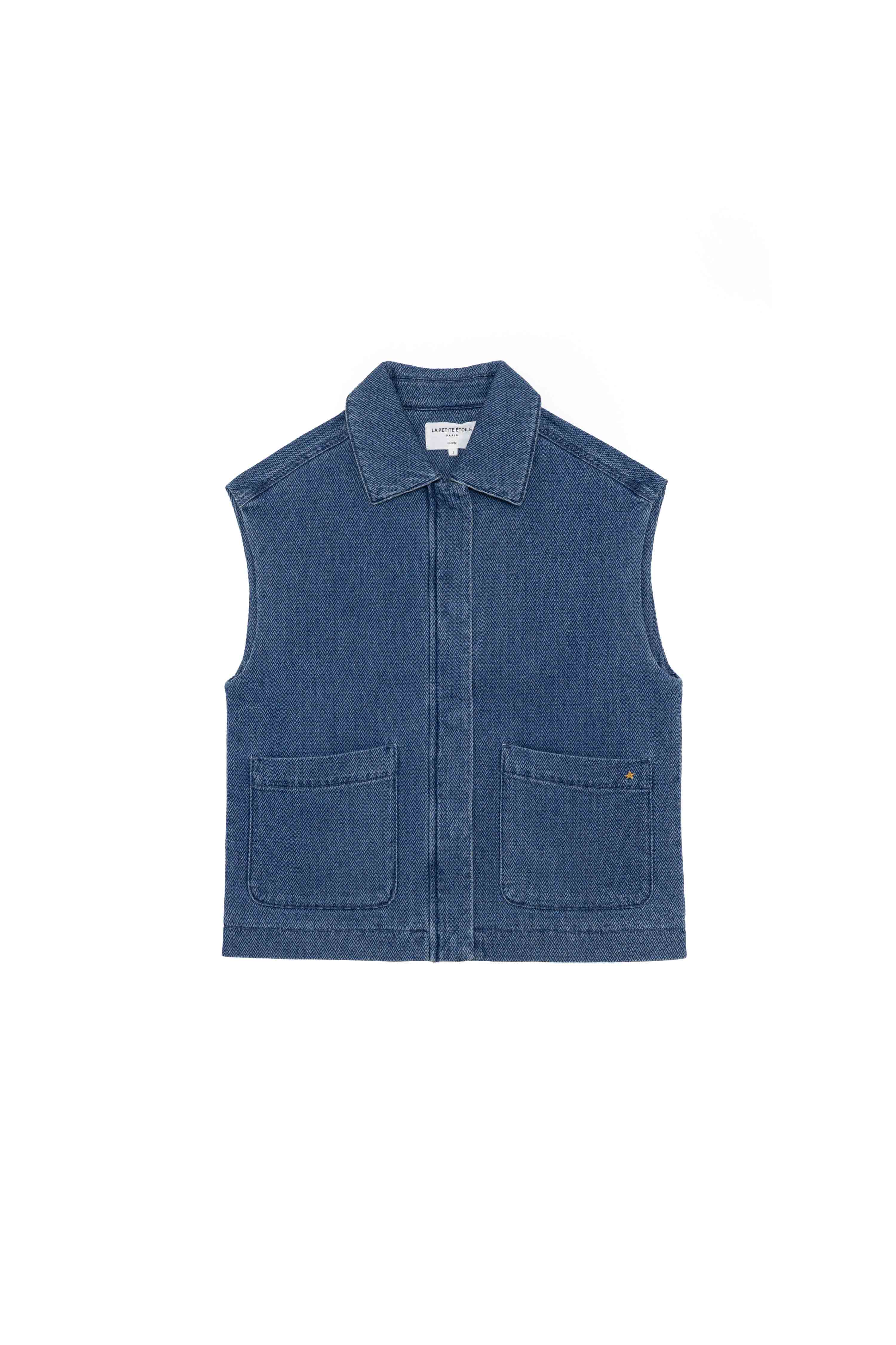 Vaya - Veste sans manches denim - Image 6