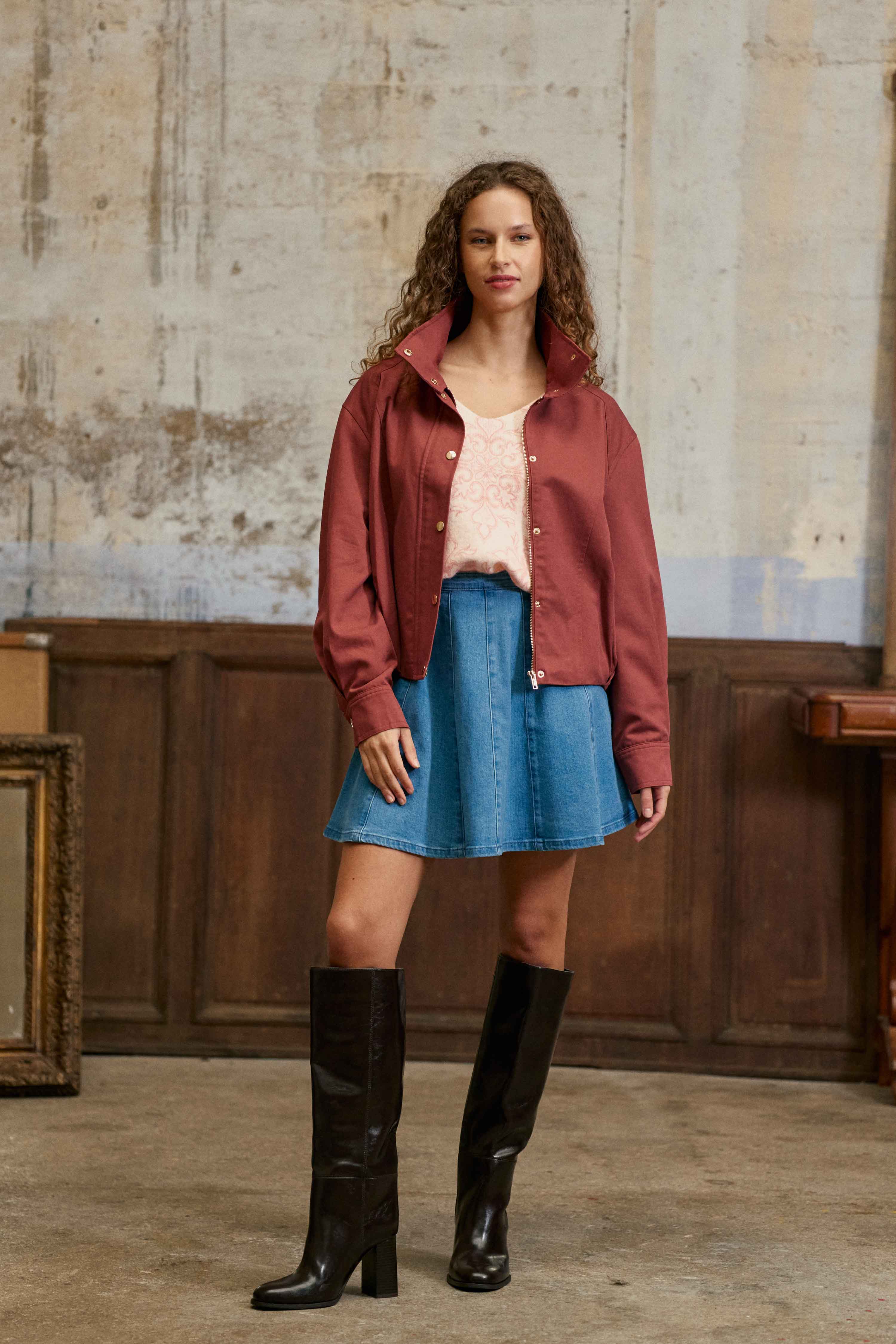 Vilay - Veste courte oversize - Image 2